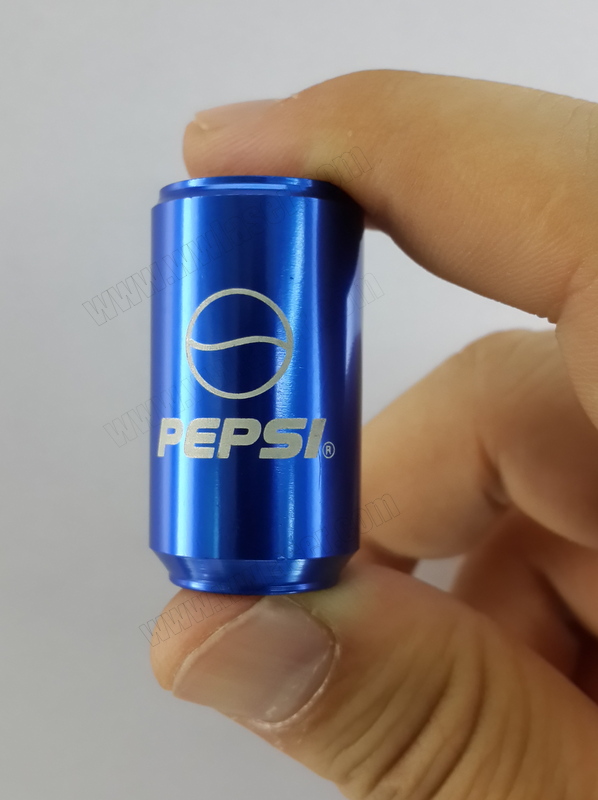 Fiber Laser Marking Machine - Pepsi Can, Aluminum Laser Marking